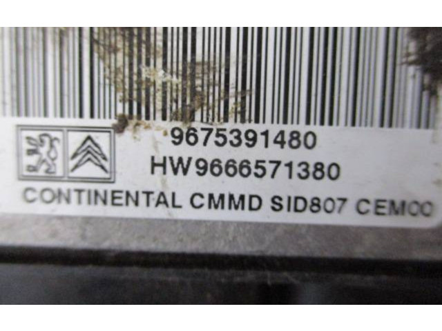 Řídící jednotka 9675391480, 9666571380   Peugeot 5008 2012