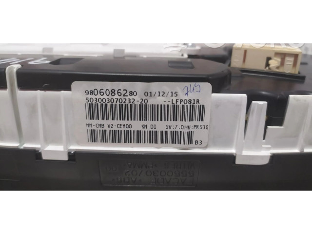 Přístrojová deska  Peugeot 508 RXH 2015 9806086280  