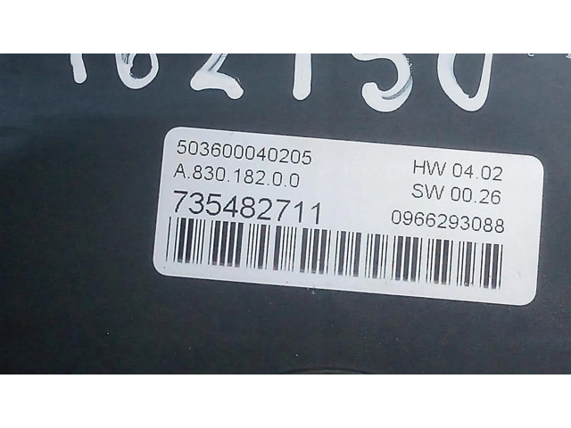 Блок управления климат-контролем 735482711   Fiat Bravo