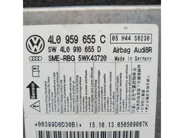 Блок подушек безопасности 4L0959655C, 4L0910655D   Audi Q7 4L