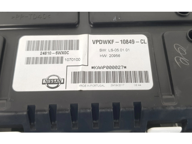 Přístrojová deska  Nissan Navara 2017 248106WX0C, 248106WX0C  