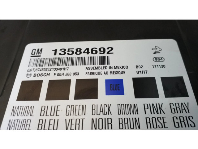 Блок комфорта 13584692   Chevrolet Volt I   