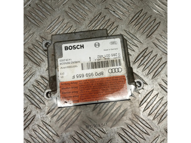 Блок подушек безопасности 8P0959655F, 0285001482   Audi A3 S3 8P