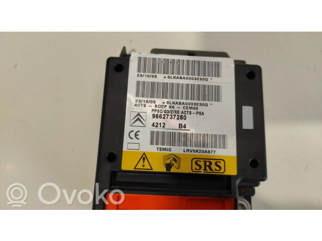 Блок подушек безопасности 9662737280, LRV5K23A677   Citroen C6