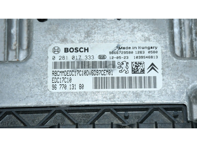 Řídící jednotka 9677013180   Citroen C3 Picasso 2011