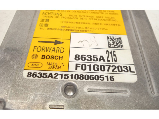 Блок подушек безопасности 8635A215, F01G07203L   Mitsubishi ASX