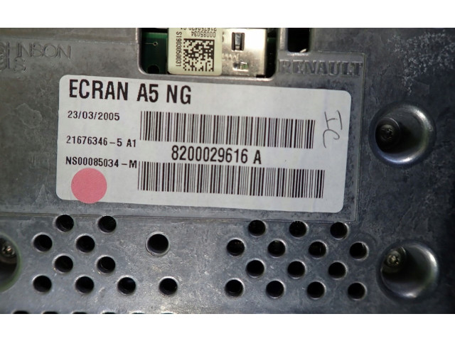 Дисплей    8200029616A   Renault Scenic II -  Grand scenic II
