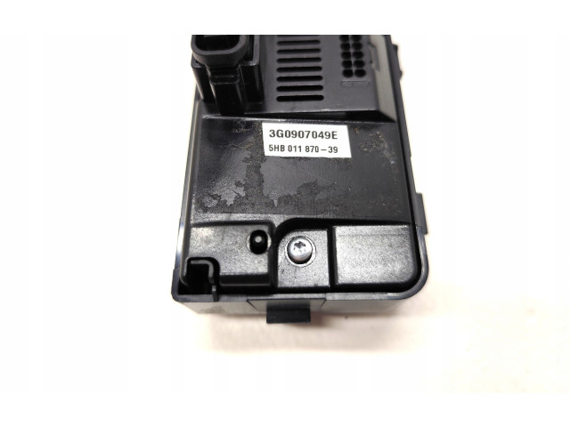 Блок управления климат-контролем VW3G0907049E   Volkswagen Tiguan