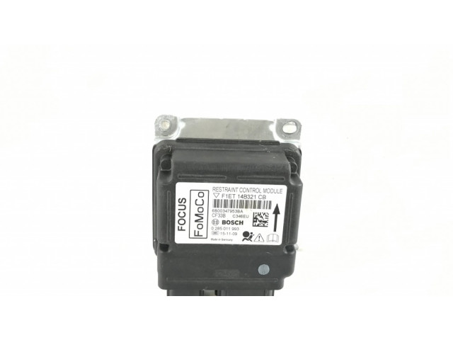 Блок подушек безопасности F1ET14B321CB, 0285011993   Ford Focus