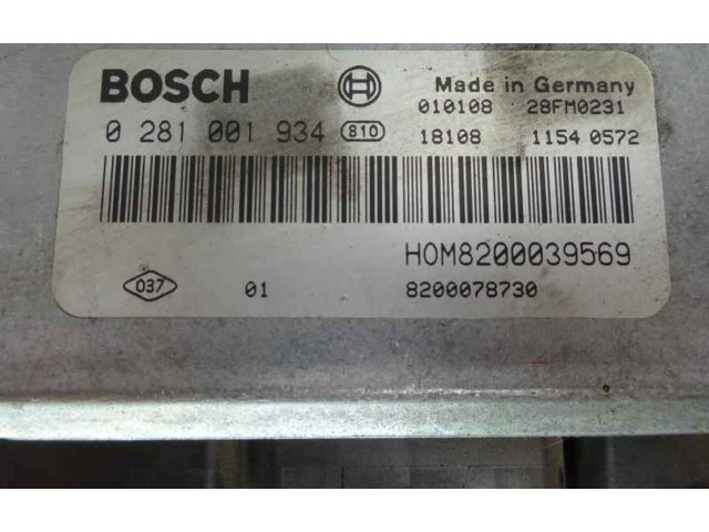Řídící jednotka 8200039569   Renault Scenic RX 2001