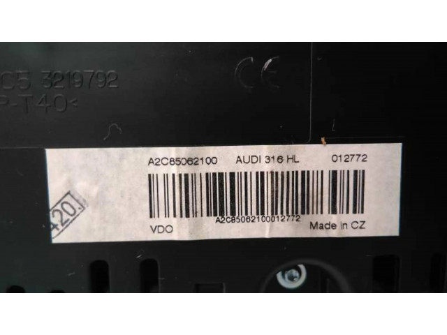 Панель приборов 8U0920930A, E2-A1-24-2   Audi RS Q3       