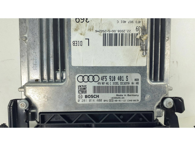 Блок управления двигателя 4F5910401S, 4F0907401C   Audi A6 S6 C6 4F