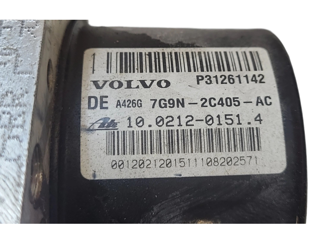 Jednotka ABS P31261142, 7G9N2C405AC   Volvo V70 2009