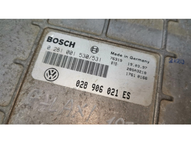 Блок управления двигателя 028906021ES, 0281001530   Ford Galaxy