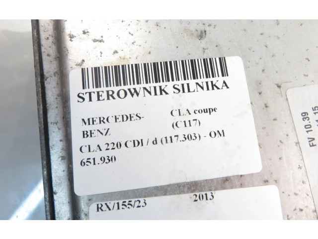 Řídící jednotka    Mercedes-Benz CLA C117 X117 W117 2013