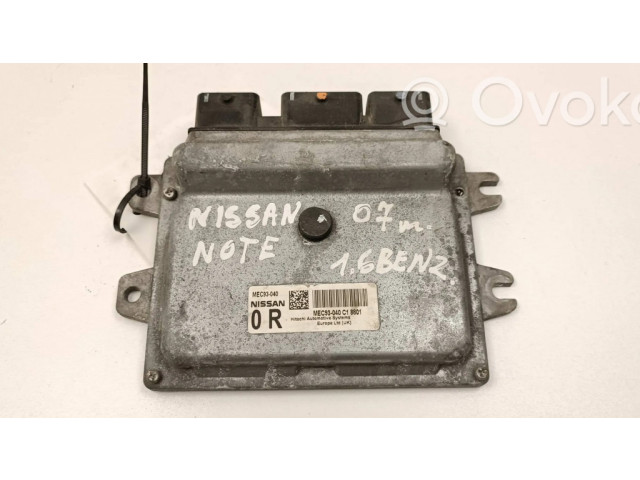 Řídící jednotka MEC93040, MEC93040C18801   Nissan Note (E11) 2007