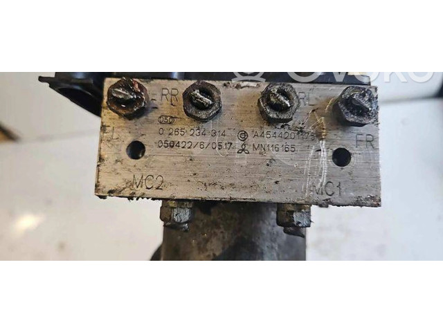 Блок АБС 0265950456, 58316A0574   Smart  ForFour I  2004 - 2006 года
