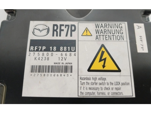 Řídící jednotka 2758006684, RF7P18881U   Mazda 5 2007