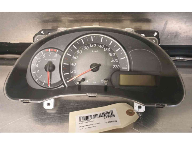 Přístrojová deska  Nissan Micra 2011 248201HB4C  
