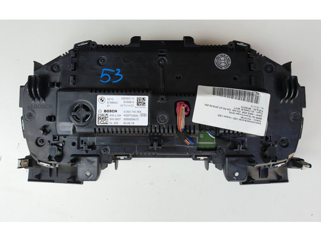 Přístrojová deska  BMW 3 G20 G21 2019 8709815, 0000009572  