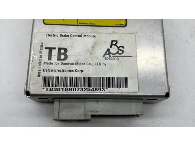Блок управления АБС 16253019, TB3019R073254893   Daewoo Lanos