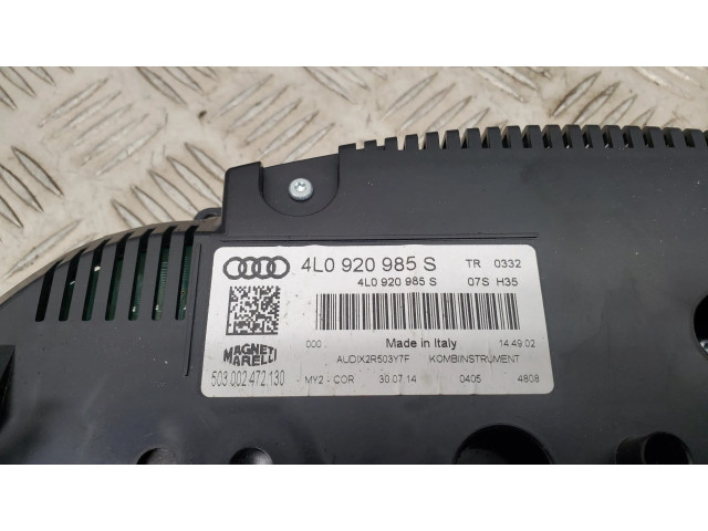 Панель приборов 4L0920985S   Audi Q7 4L       