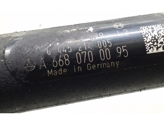 Vstřikovací lišta A6680700095, 0445214005   Mercedes-Benz Vaneo W414     