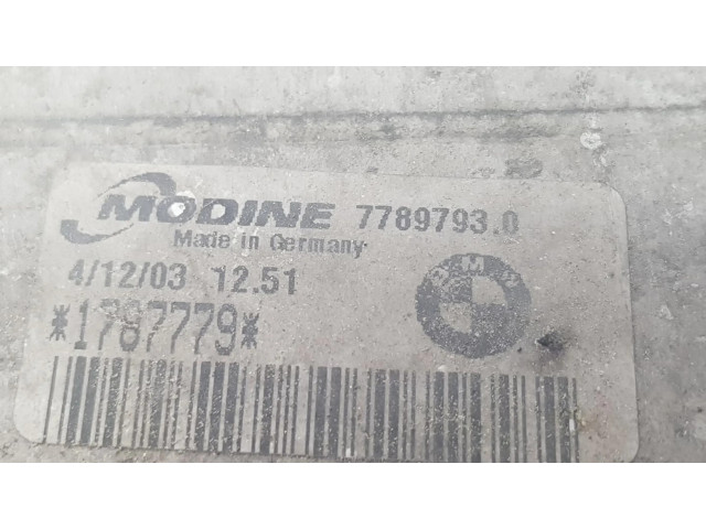 Интеркулер  7789793, 7793370   BMW 3 E46 2.0
