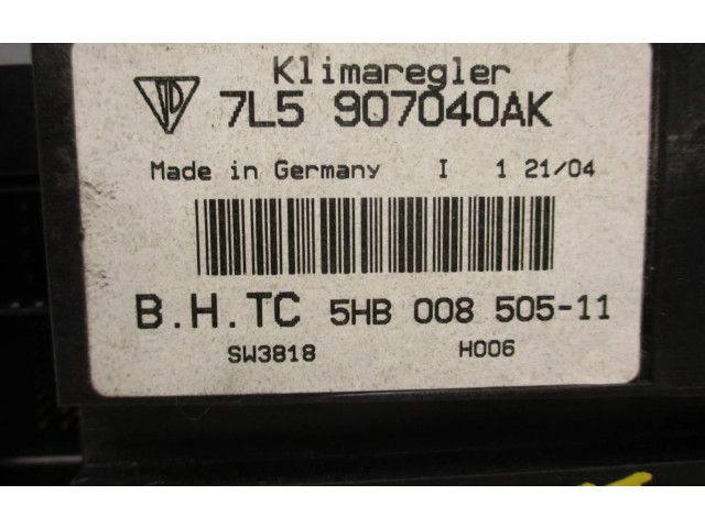 Блок управления климат-контролем 7L5907040AK   Porsche Cayenne (9PA)