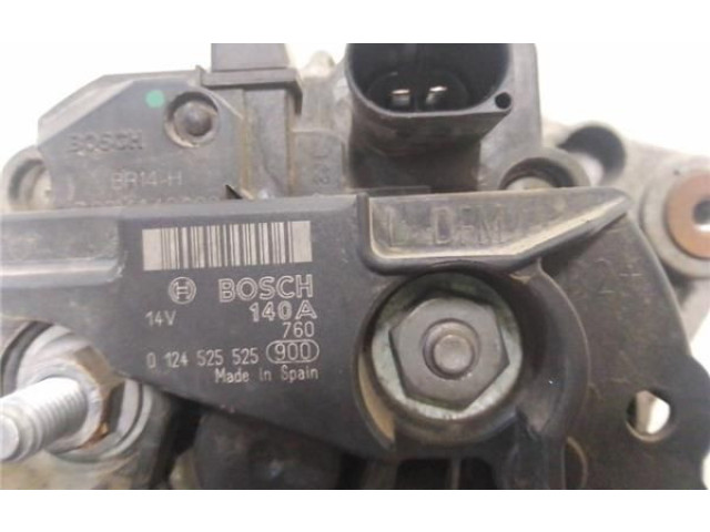 Генератор 0124525525, 0124525525   Volkswagen Tiguan      