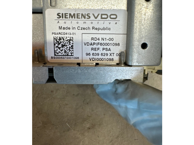 Zámek zadních dveří 96639629XT, F60001098   Peugeot 807 2004