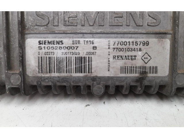 Блок управления коробкой передач 7700115799, 7700115799   Renault Megane II