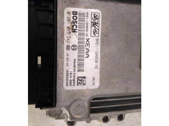 Řídící jednotka 8M5112A650XE, 0281015242   Ford C-MAX II 2014
