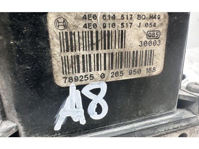 Блок управления АБС 0265950188, 0265950188   Audi A8 S8 D3 4E