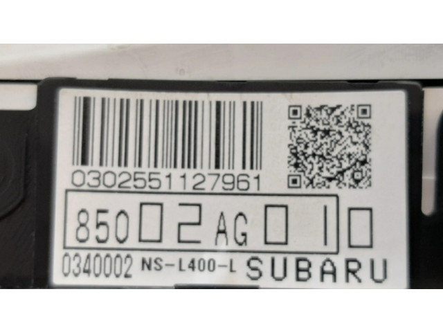 Přístrojová deska  Subaru Legacy 2008 85002AG01, 0340002  