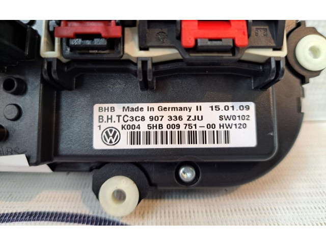 Блок управления климат-контролем 3C8907336ZJU, 3C8907336ZJU   Volkswagen Golf VI