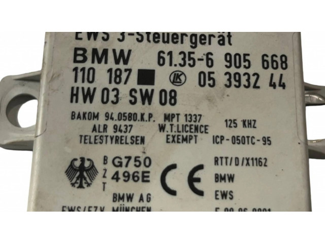 Řídící jednotka 7785540, 0281001830   BMW 5 E39 2001