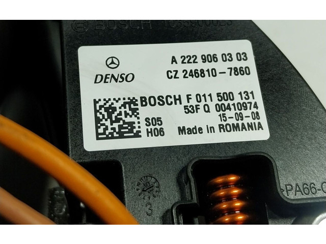 Вентилятор печки    A2469061601, A2459061601   Mercedes-Benz CLA C117 X117 W117