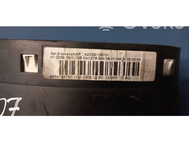 Přístrojová deska  Peugeot 407 2005 9658138780, A2C53106701  