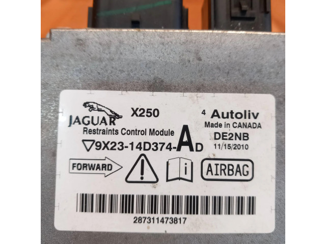 Блок подушек безопасности 9X2314D374AD, 9X2314D374   Jaguar XF X250