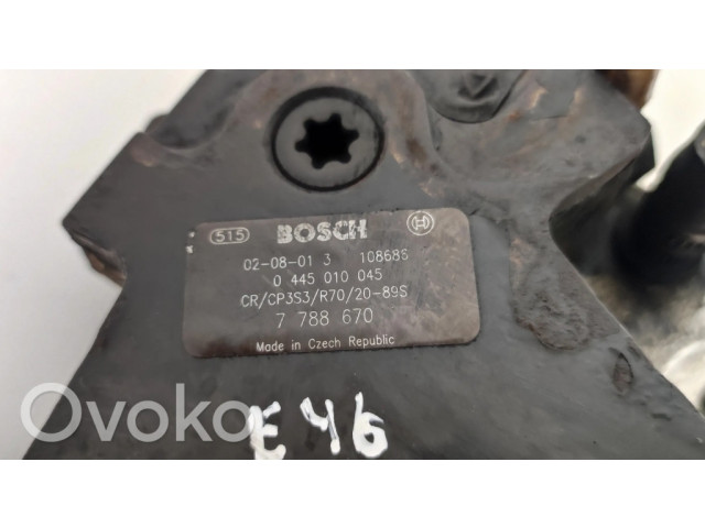 Vstřikovací čerpadlo 0445010045   BMW 3 E46  pro naftový motor 2.0  