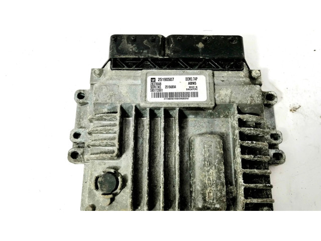 Řídící jednotka 25190507, 28376848   Chevrolet Captiva 2013