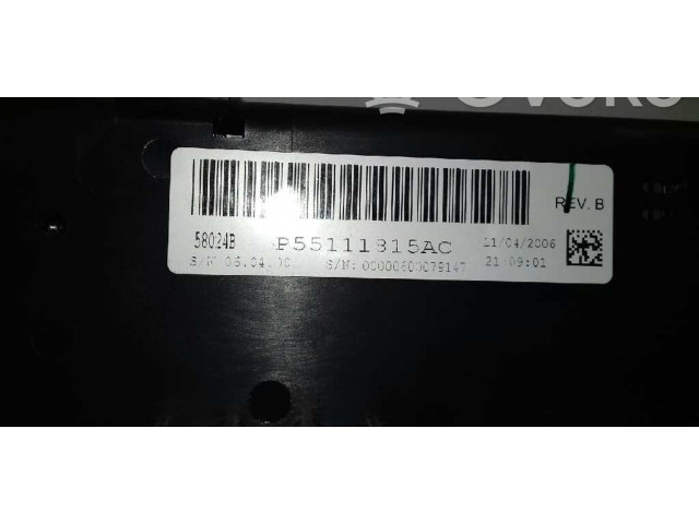 Блок управления климат-контролем P55111815AC, 58024B   Chrysler Sebring (ST22 - JR)