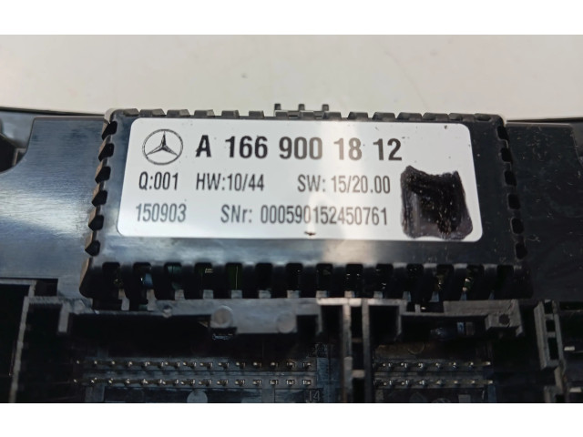 Блок управления климат-контролем A1669001812   MercedesBenz GLE (W166 - C292)