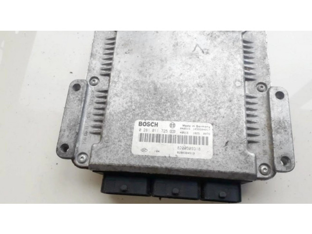 Řídící jednotka 0281011725, 8200309318   Renault Laguna II 2003