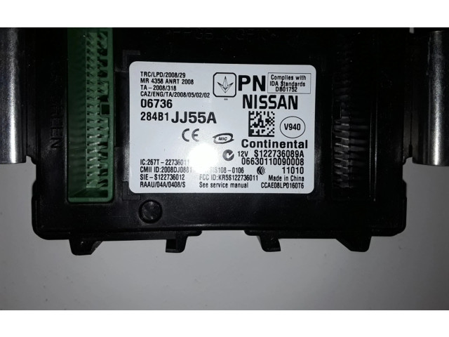 Блок комфорта 284B1JJ55A   Infiniti G37   