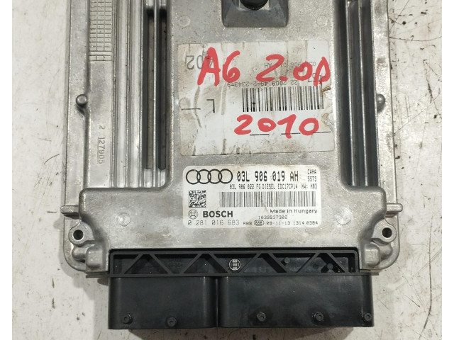 Řídící jednotka 0281016683, 0281016683   Audi A6 S6 C6 4F 2010