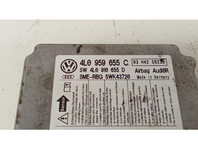 Блок подушек безопасности 4L0959655C, 4L0910655D   Audi Q7 4L