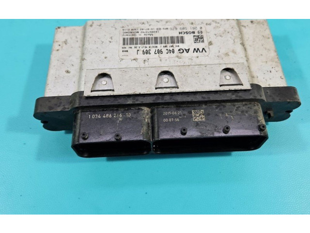 Блок управления двигателем Блок управления 04C907309J, IMPRK1409990   Skoda Fabia Mk3 (NJ)