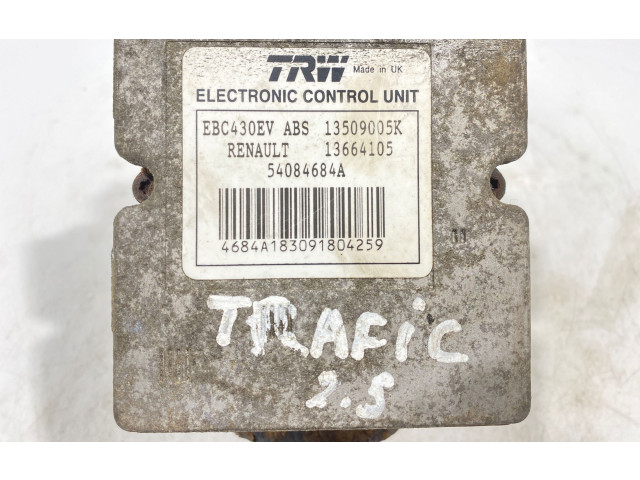 Jednotka ABS 13509005K, 54084684A   Renault Trafic II (X83) 2005